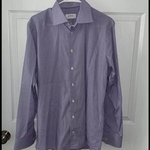 Eton Purple Slim Fit Dress Shirt